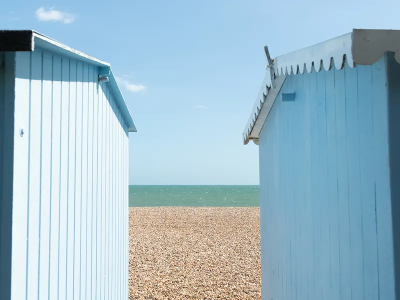 Beach huts II, Aldwick Bay. 2024.